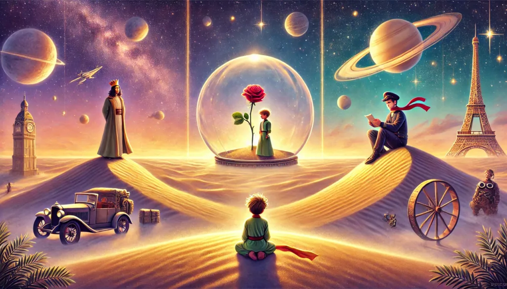 『星の王子様』のあらすじを短く解説のワンシーン