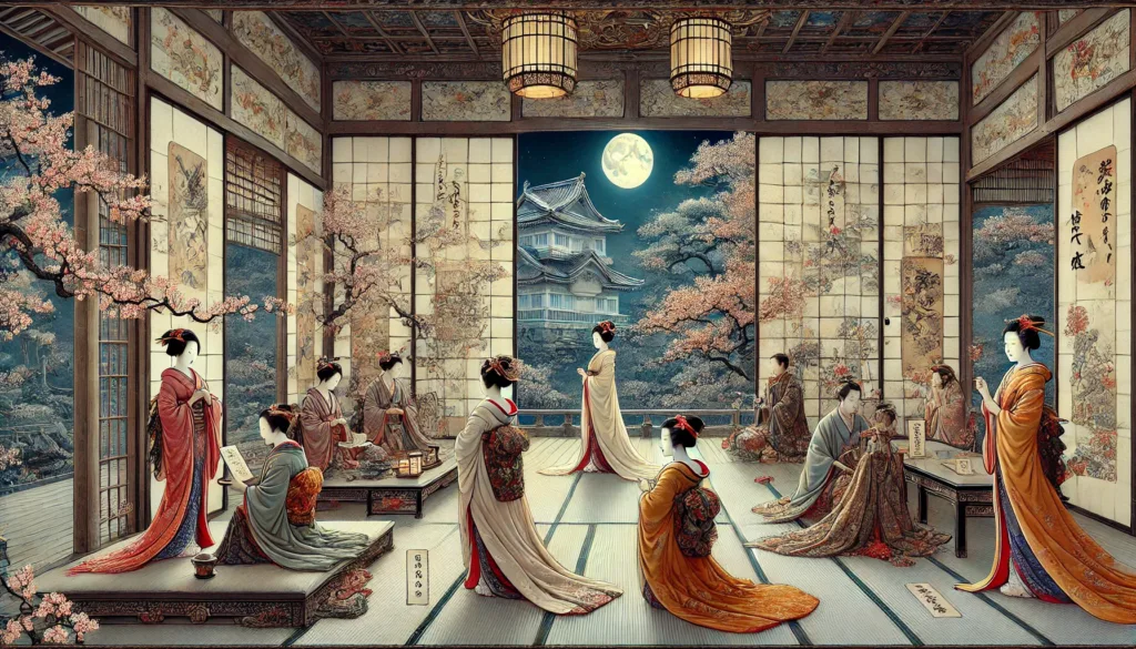『源氏物語』のあらすじを短く解説のワンシーン