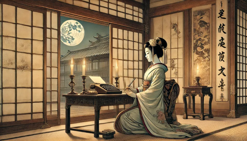 『源氏物語』のあらすじを短く解説のワンシーン