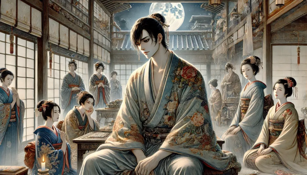 『源氏物語』のあらすじを短く解説のワンシーン