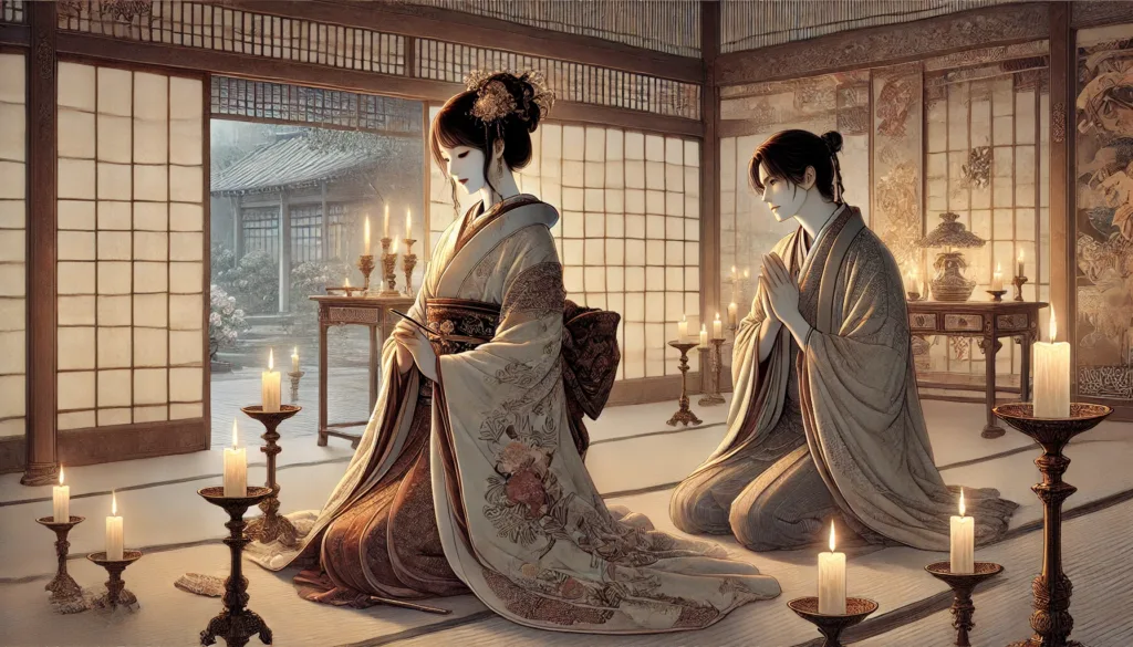 『源氏物語』のあらすじを短く解説のワンシーン