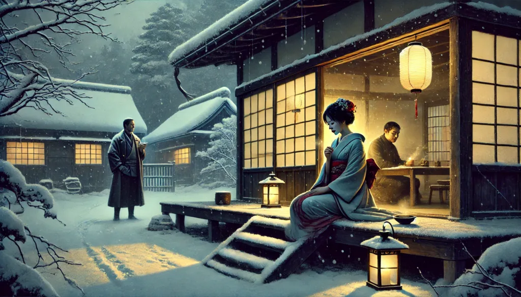 川端康成『雪国』のあらすじと結末を解説のワンシーン