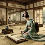 陶淵明『桃花源記』のあらすじを解説のワンシーン