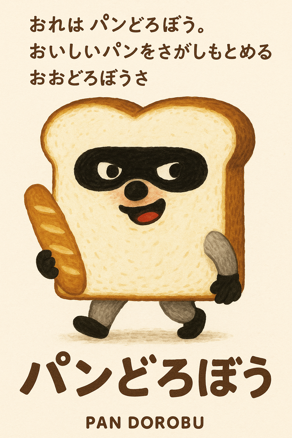 柴田ケイコ『パンどろぼう』のあらすじを簡単に解説のワンシーン