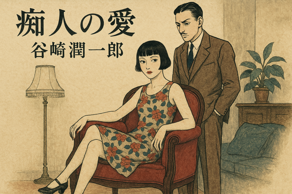 谷崎潤一郎『痴人の愛』のあらすじとラストについて解説のワンシーン