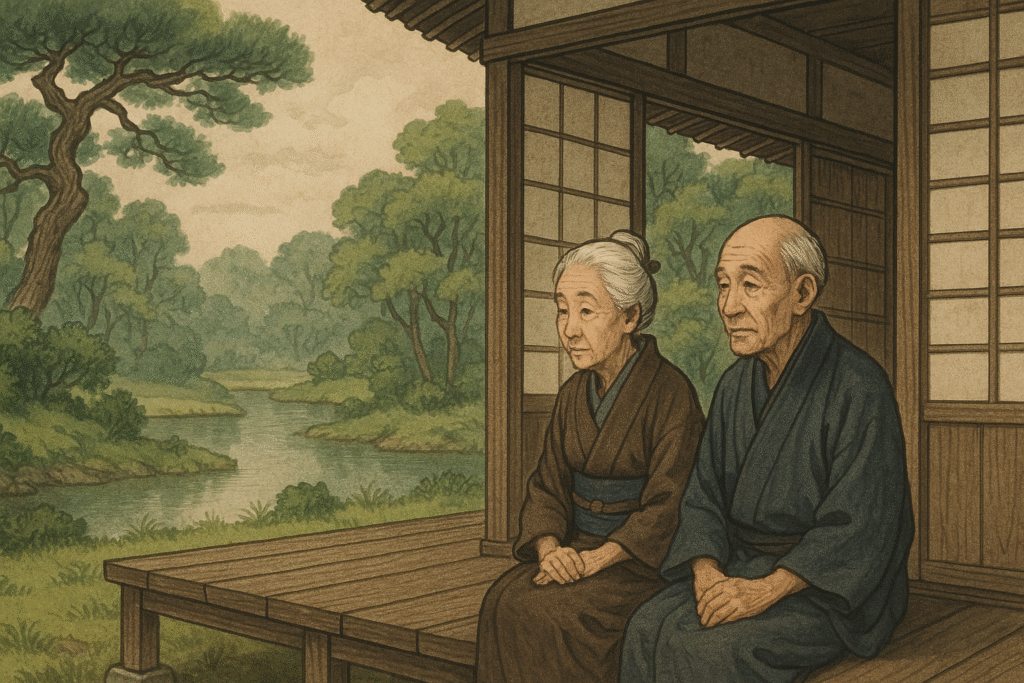 森鴎外『ぢいさんばあさん』のあらすじを簡単に解説のワンシーン