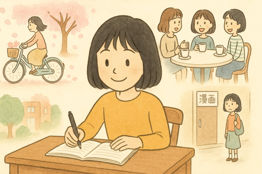 【エッセイ集】さくらももこ『もものかんづめ』のあらすじについて解説のワンシーン