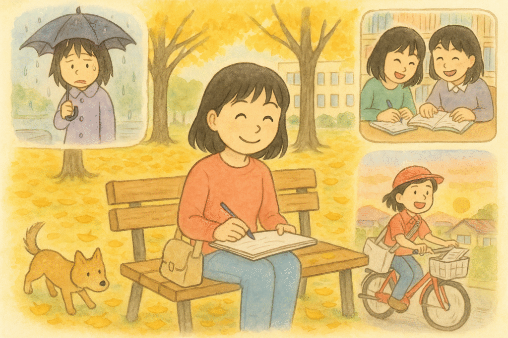 【エッセイ集】さくらももこ『もものかんづめ』のあらすじについて解説のワンシーン