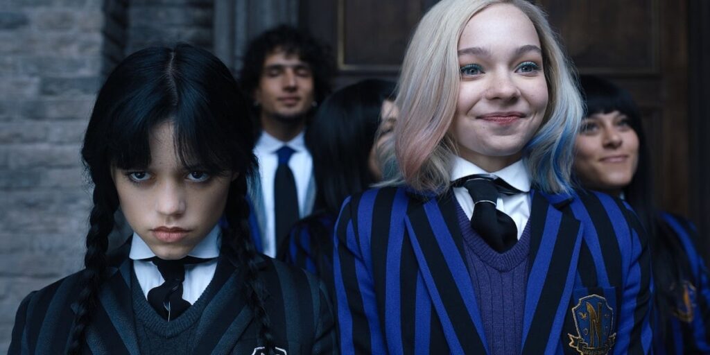 【Netflixドラマ】『ウェンズデー』全話あらすじとネタバレ解説のワンシーン