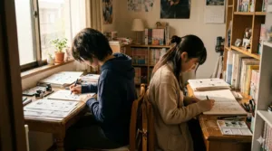 【アニメ映画】『ルックバック』声優キャスト一覧とあらすじを徹底解説のワンシーン
