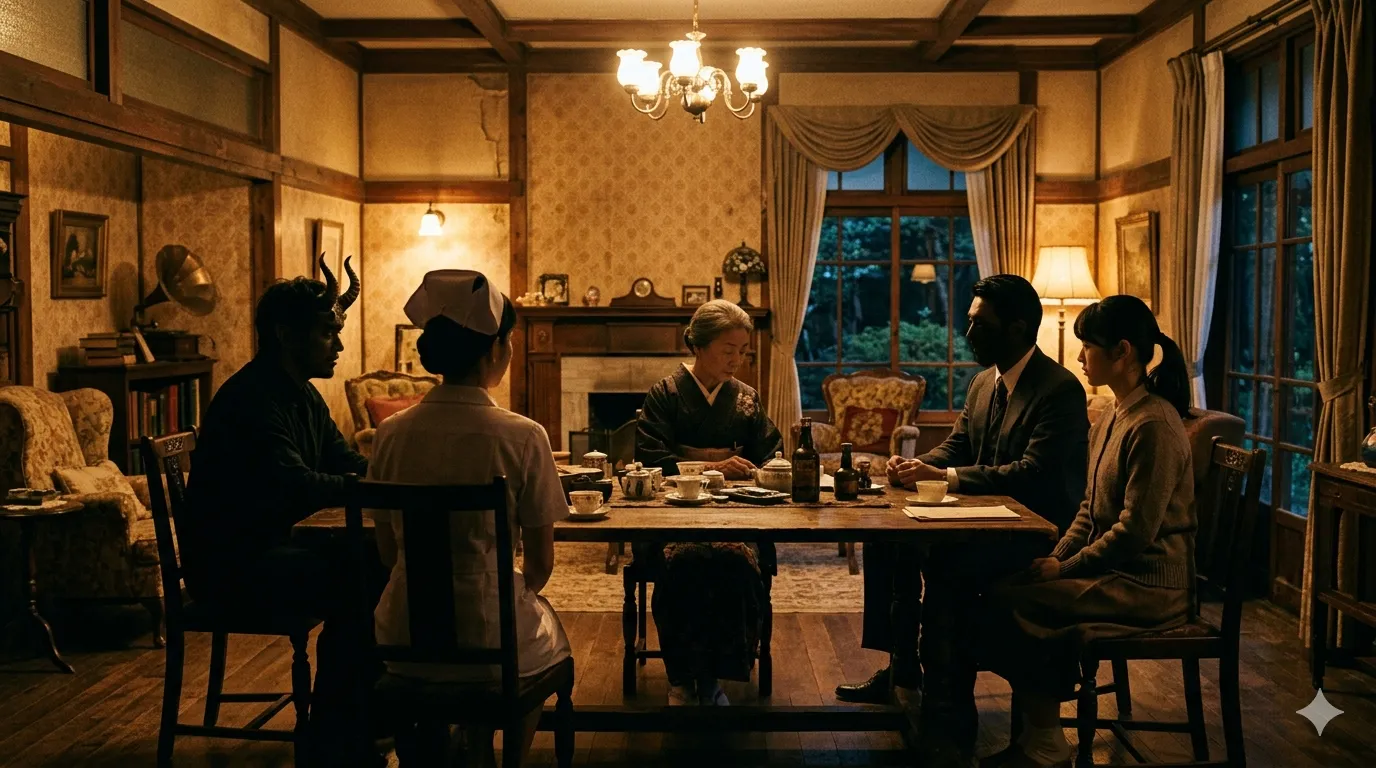 【ドラマ】『妖怪シェアハウス』キャスト・相関図とあらすじを解説のワンシーン