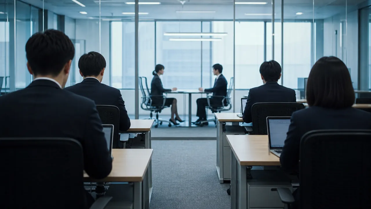 【ドラマ】『会社員』キャスト・相関図とあらすじを解説｜吉田羊主演・南沙良共演のNHKドラマ10のワンシーン
